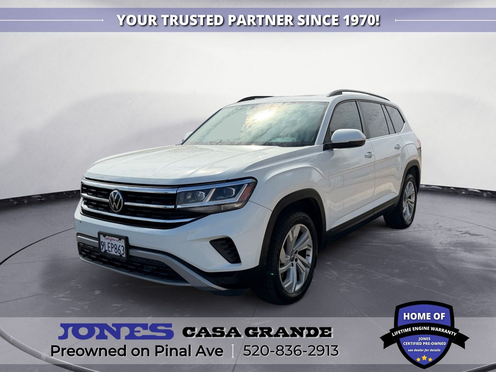 2021 Volkswagen Atlas 3.6L V6 SE w/Technology