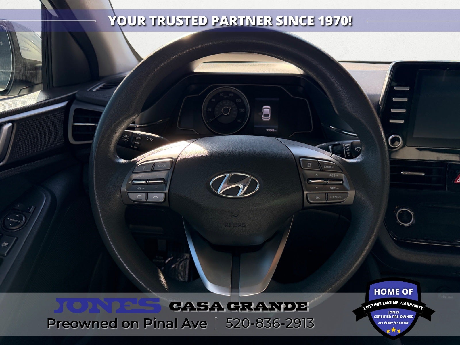 2020 Hyundai Ioniq Hybrid Blue