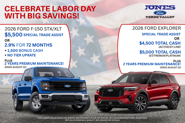Celebrate Labor Day with Big Savings