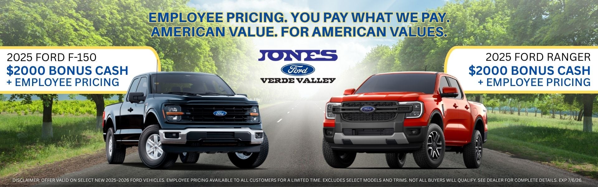 Employee Pricing