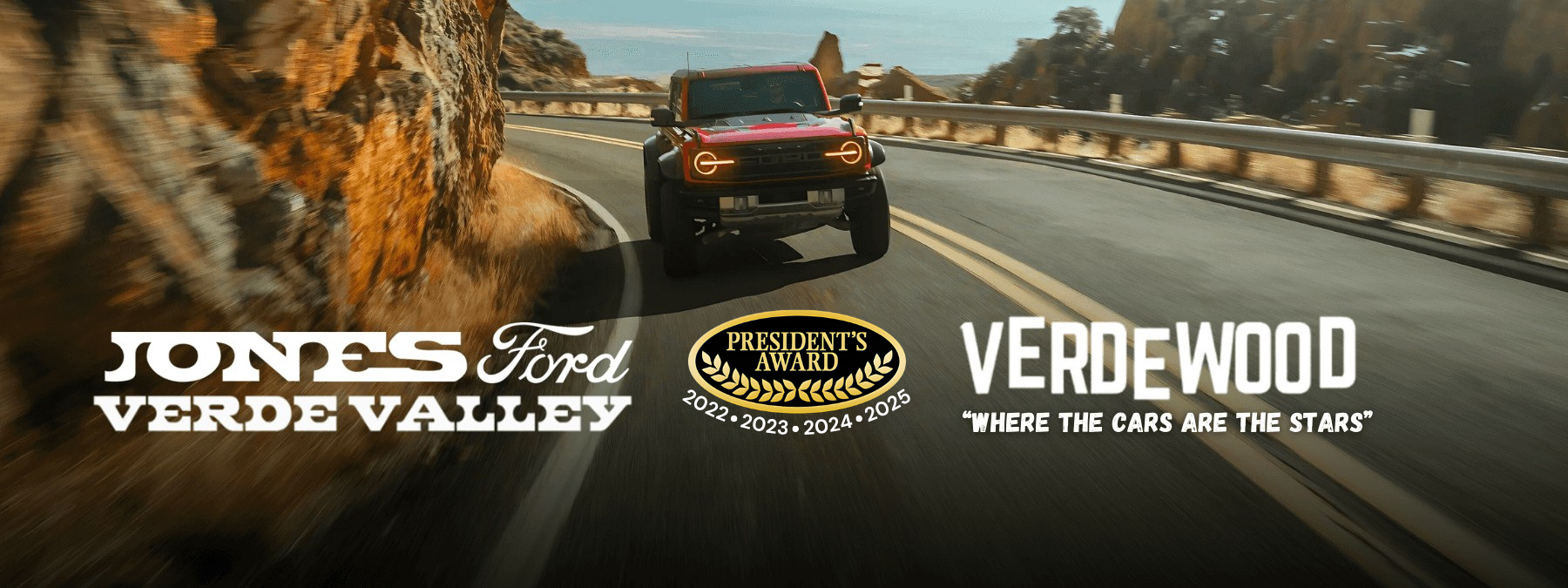 Jones Ford Verde Valley President's Award 2022, 2023, 2024, 