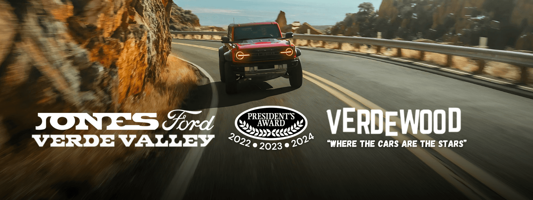 Jones Ford Verde Valley President's Award 2022, 2023, 2024 a