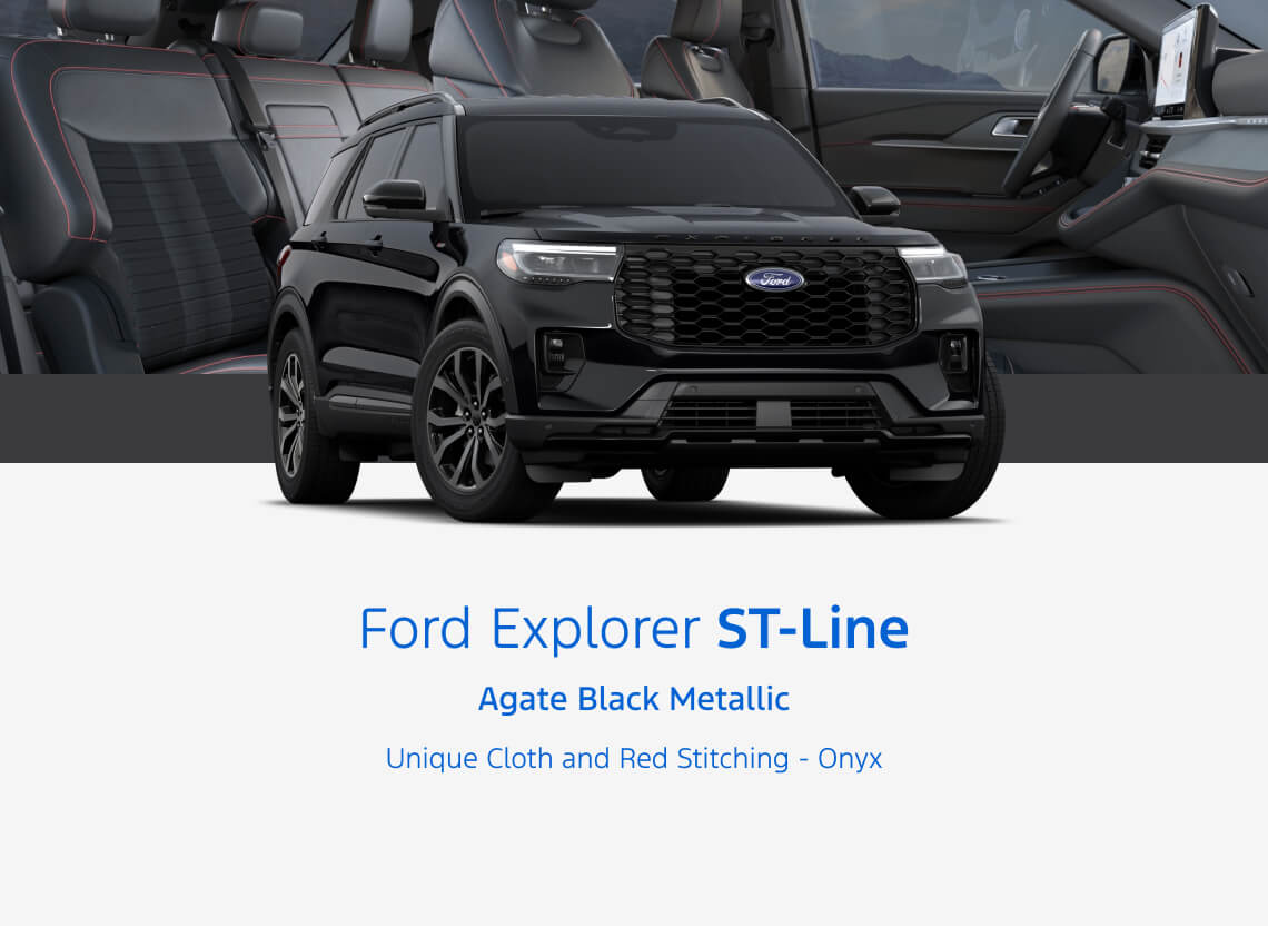 Ford Explorer ST-Line - Agate Black Metallic